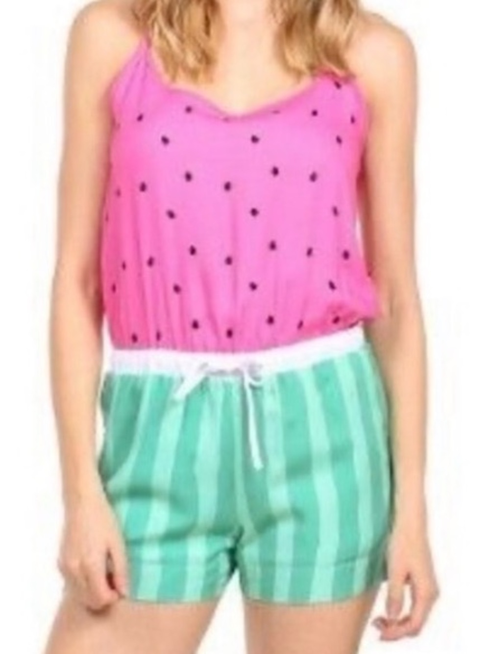 NWT - Tipsy Elves - Watermelon Romper Loungewear - Woman's Medium